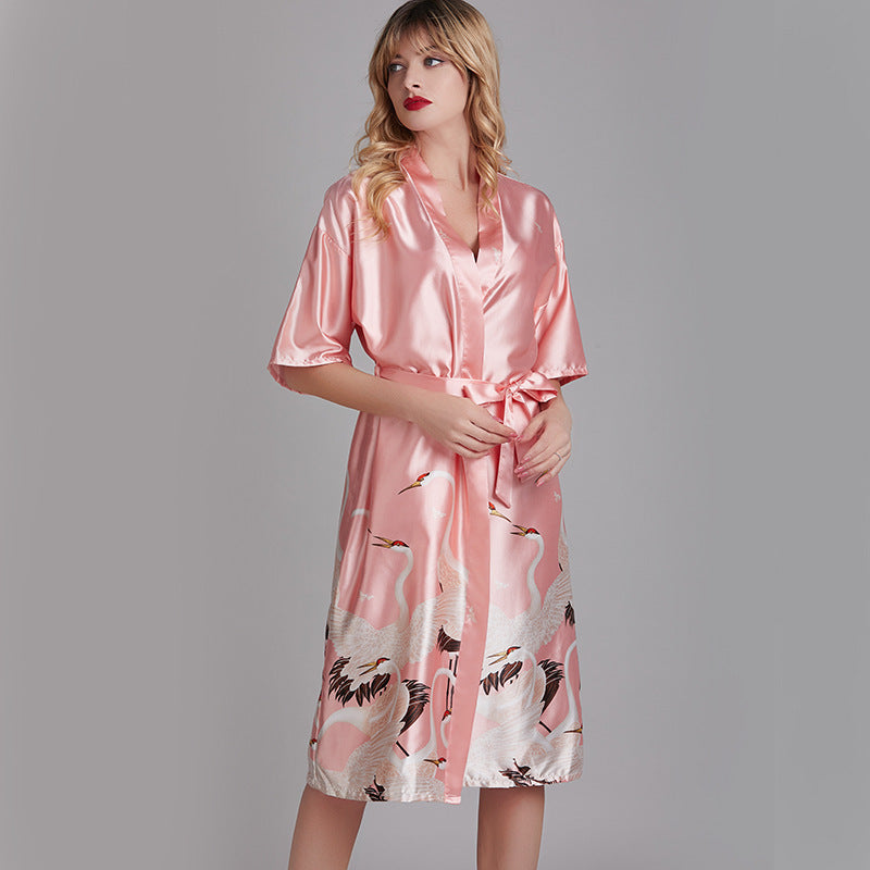Silk wedding pajamas
