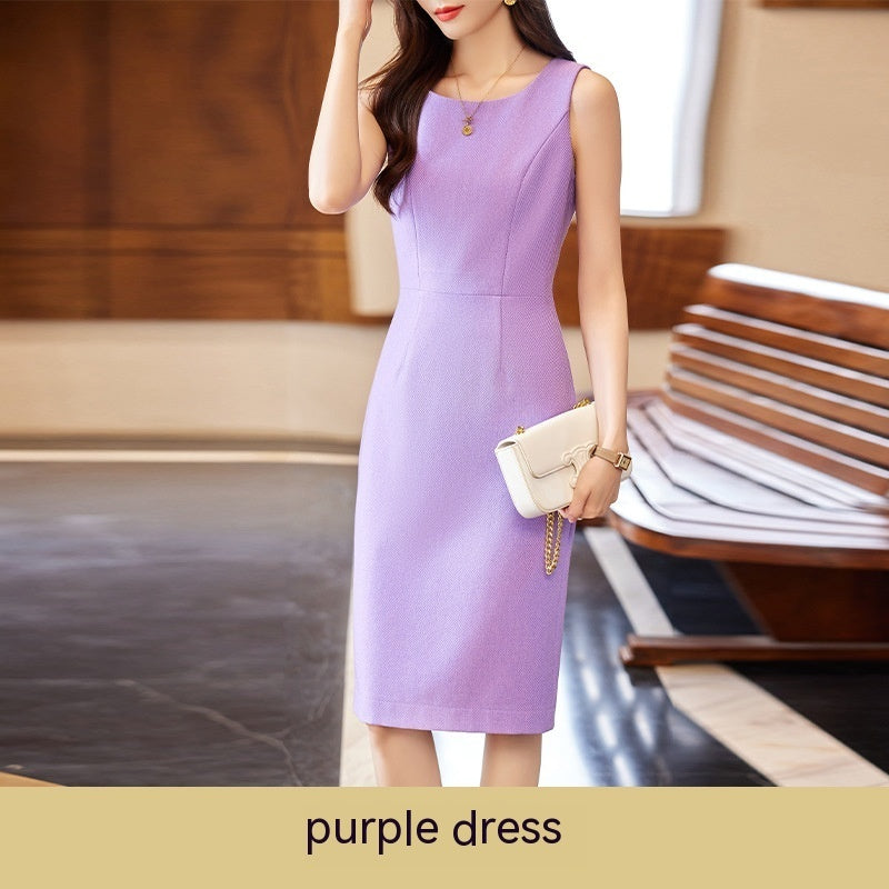 Temperament Goddess Style High-grade Professional Tailored Suit Jumpsuit Skirt