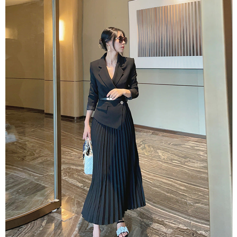 Women's Suit Jacket Casual Lapel Dress