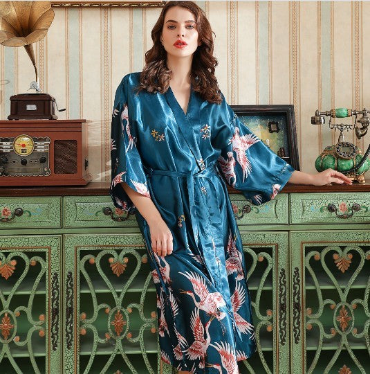Silk wedding pajamas