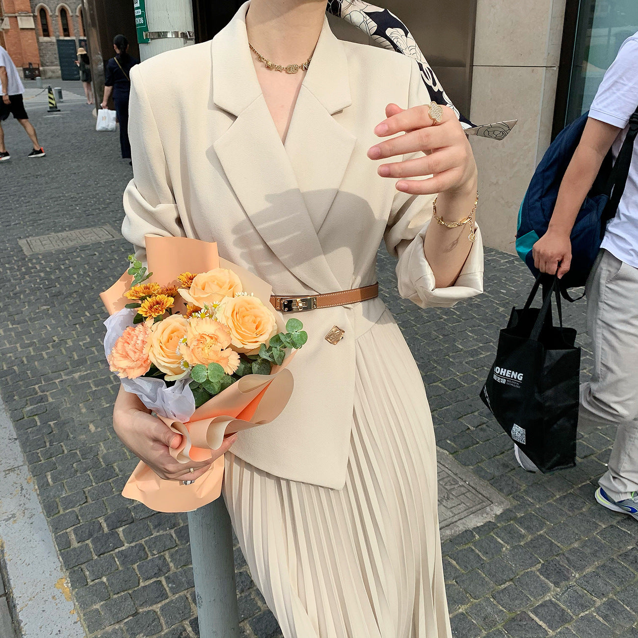 Women's Suit Jacket Casual Lapel Dress