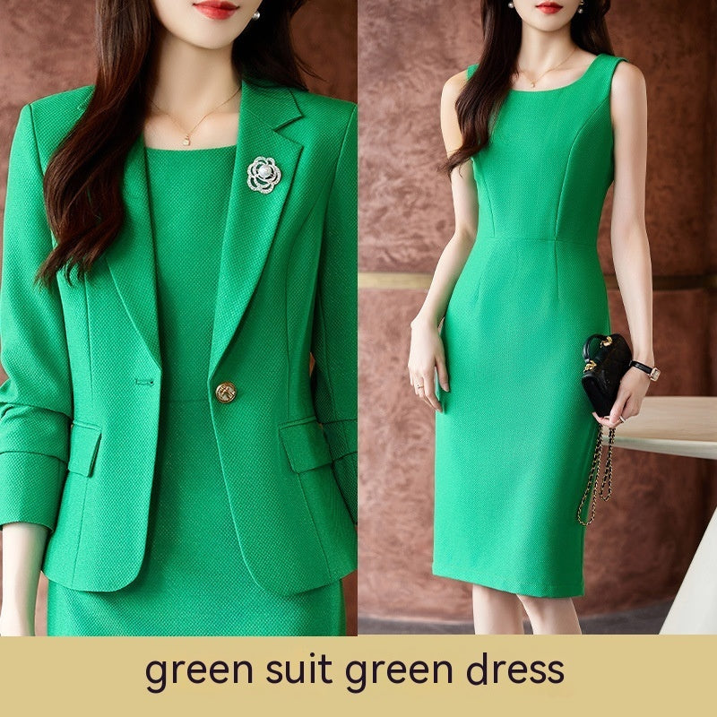 Temperament Goddess Style High-grade Professional Tailored Suit Jumpsuit Skirt