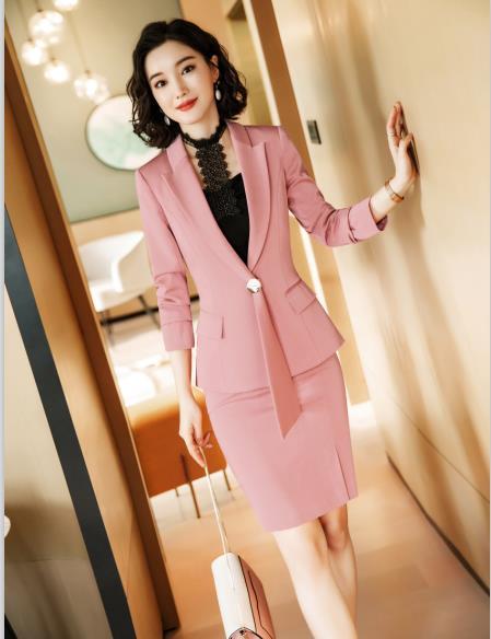 Ladies Temperament Formal Suit Work Clothes